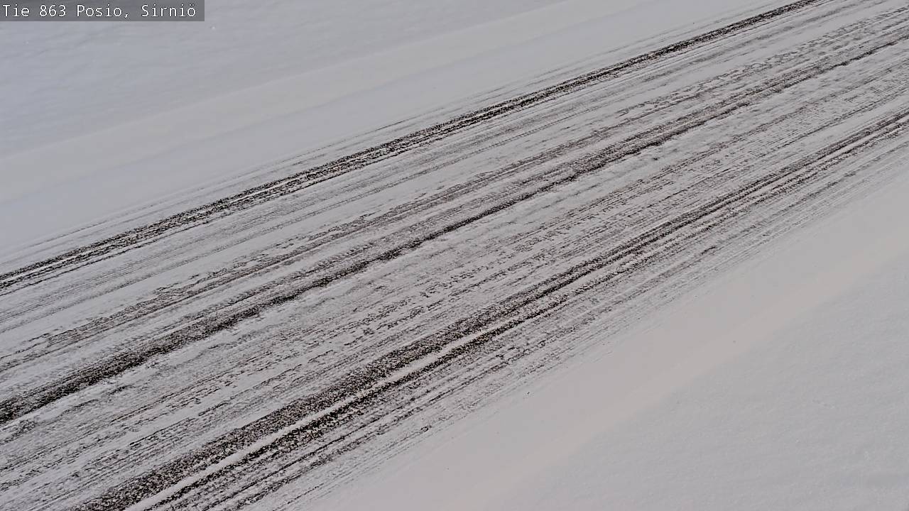 Weather Camera Image Road 863 Posio, Sirniö, Posio, Lappi