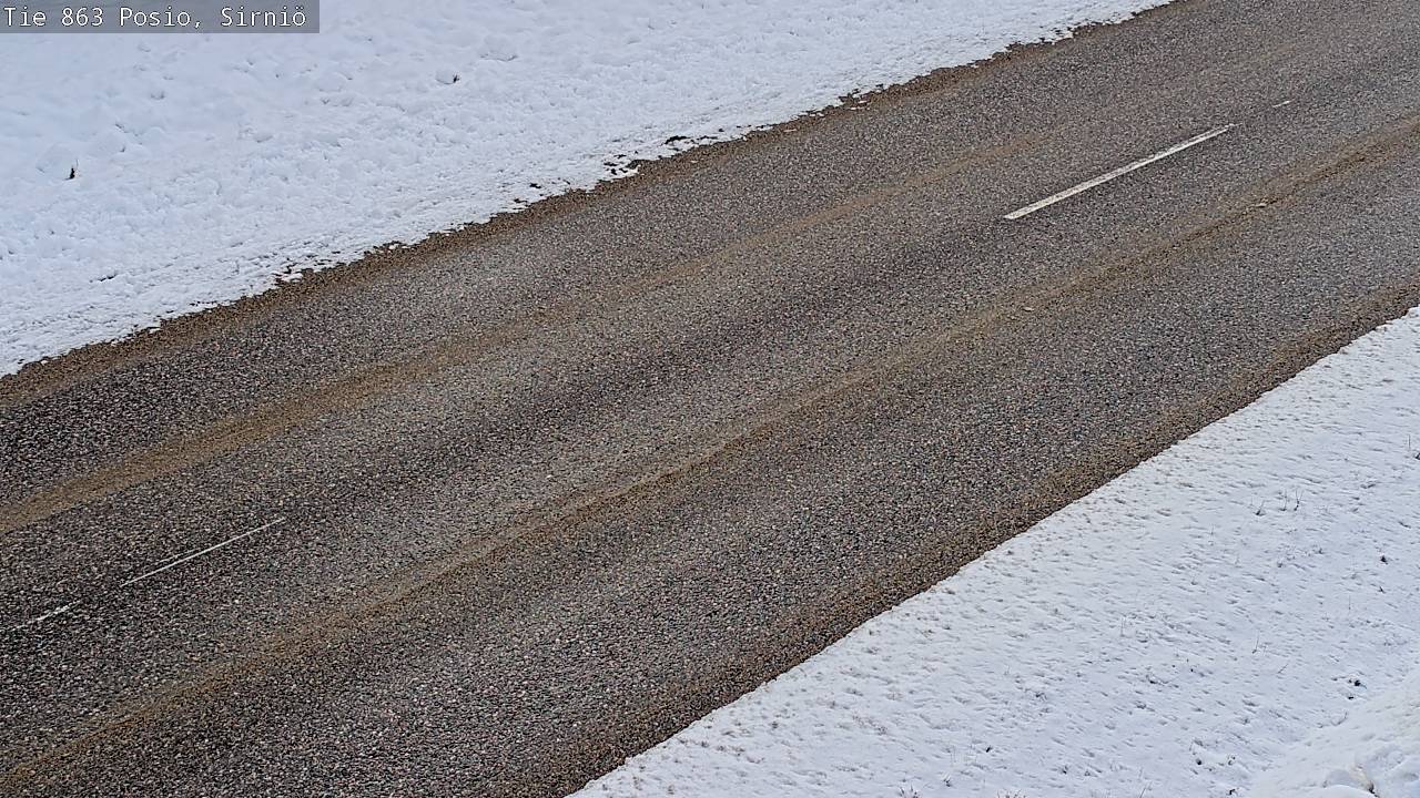 Kelikamerat Kuva Tie 863 Posio, Sirniö, Posio, Lappi