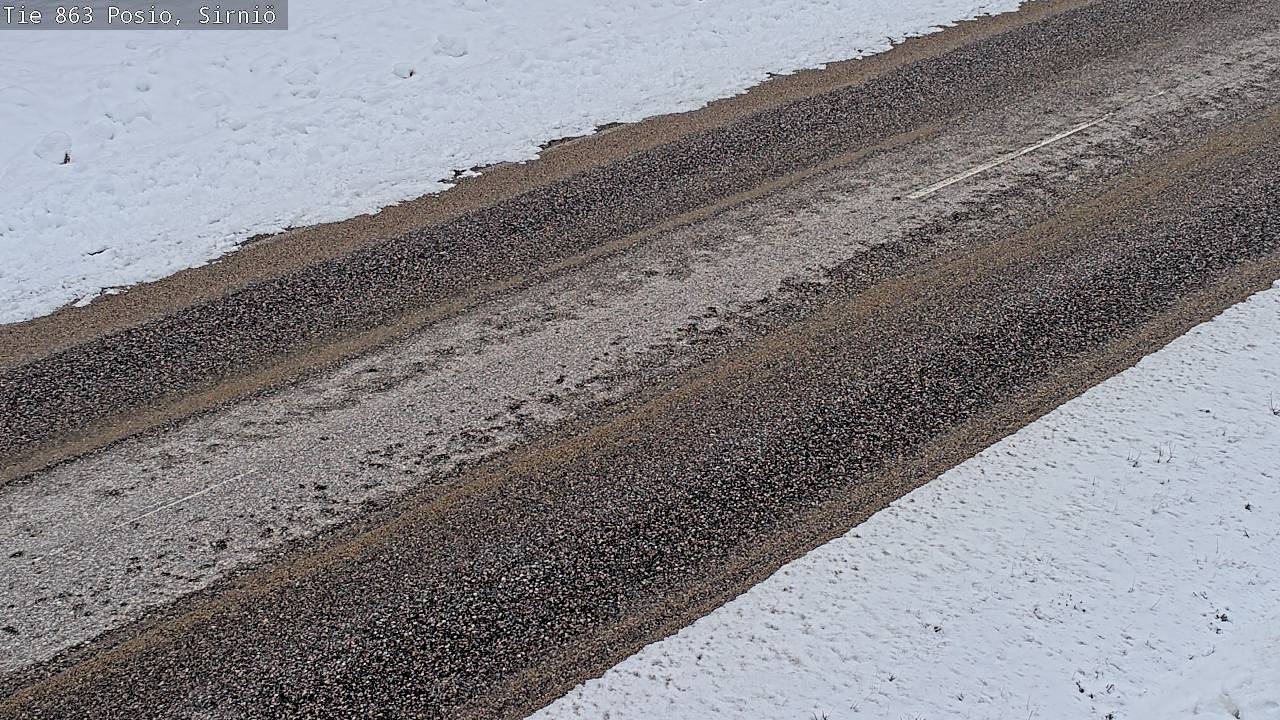 Weather Camera Image Road 863 Posio, Sirniö, Posio, Lappi