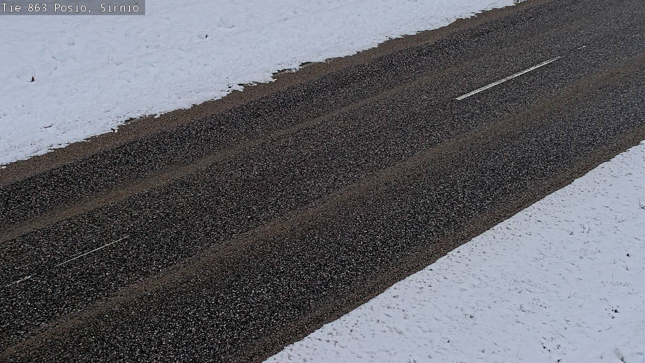 Kelikamerat Kuva Tie 863 Posio, Sirniö, Posio, Lappi