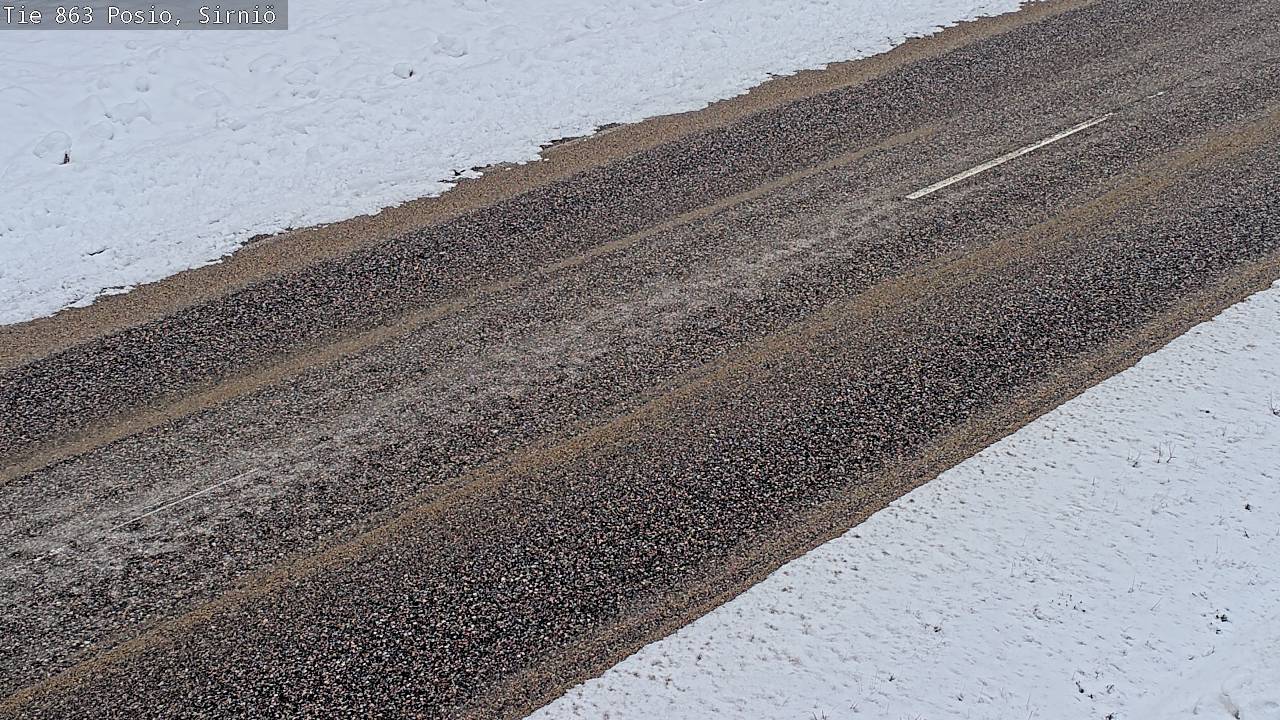Weather Camera Image Road 863 Posio, Sirniö, Posio, Lappi