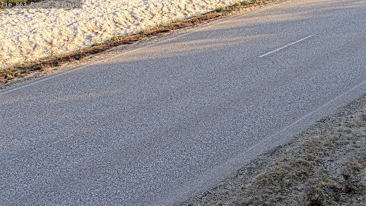 Kelikamerat Kuva Tie 863 Posio, Sirniö, Posio, Lappi