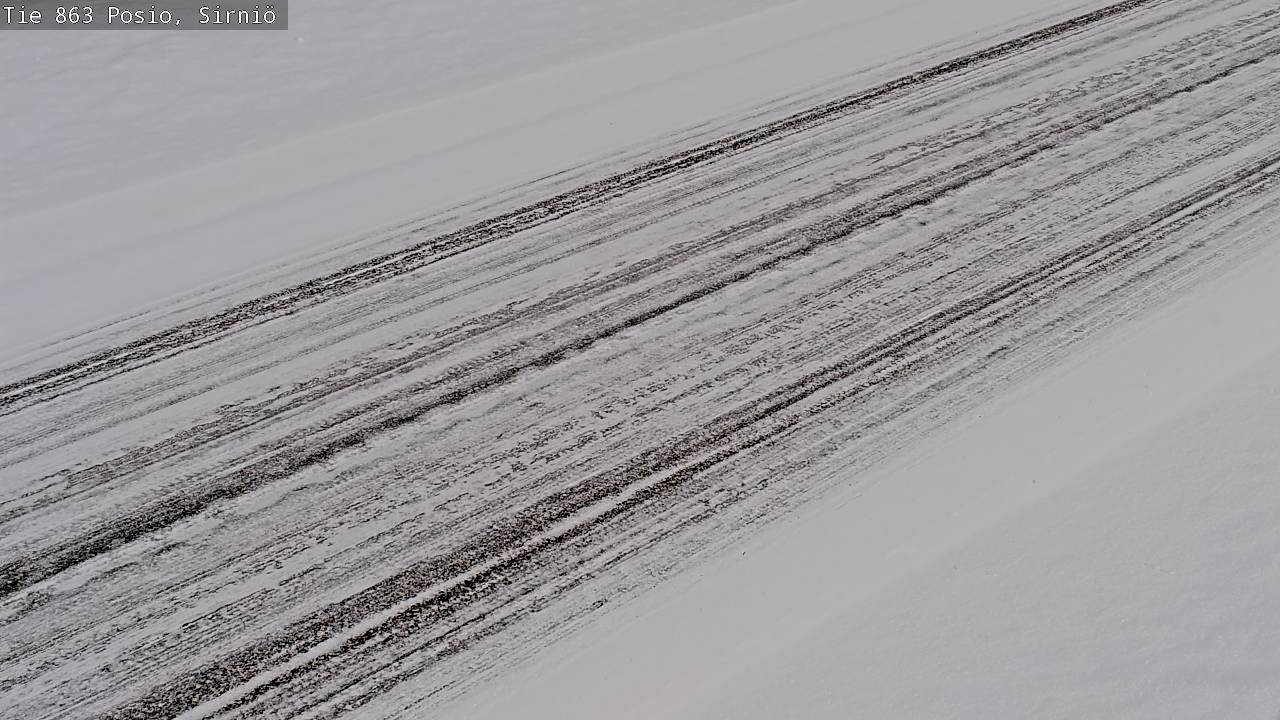 Weather Camera Image Road 863 Posio, Sirniö, Posio, Lappi
