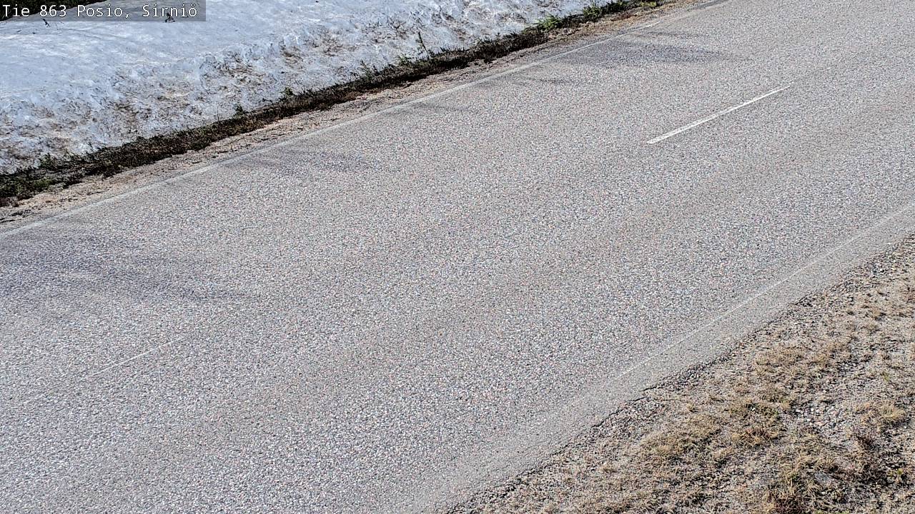 Kelikamerat Kuva Tie 863 Posio, Sirniö, Posio, Lappi