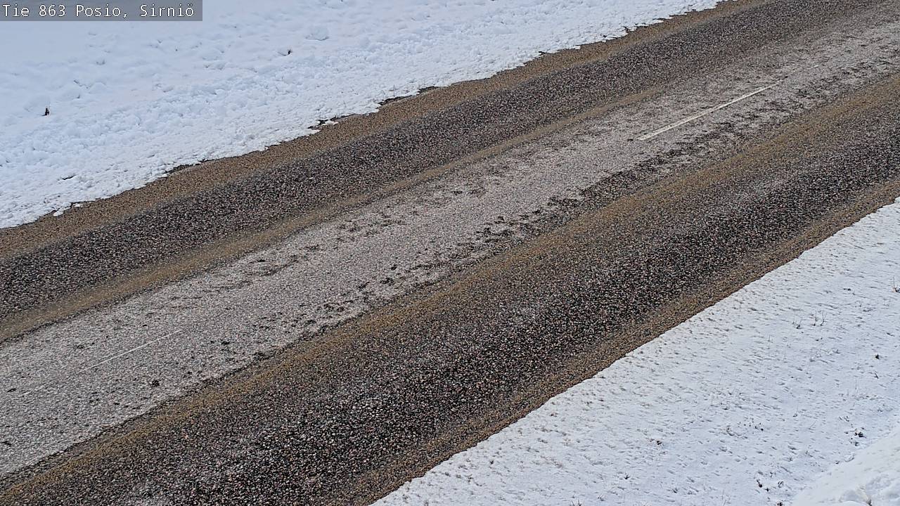 Weather Camera Image Road 863 Posio, Sirniö, Posio, Lappi