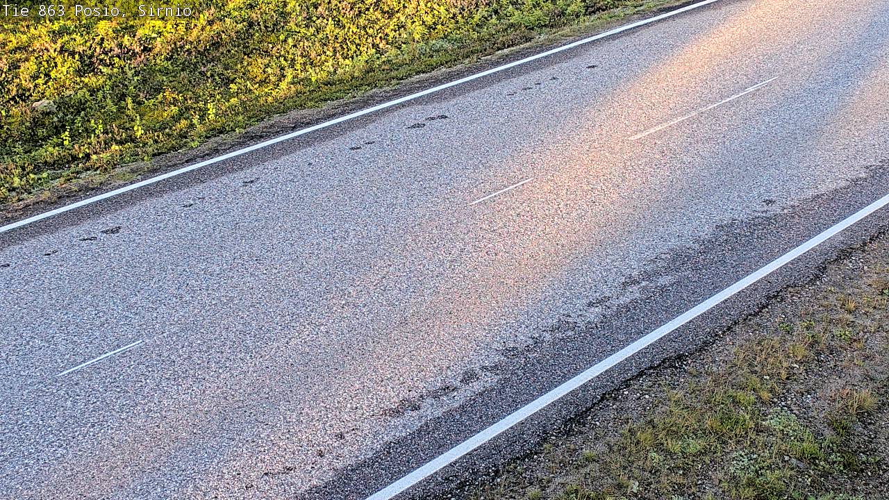 Kelikamerat Kuva Tie 863 Posio, Sirniö, Posio, Lappi