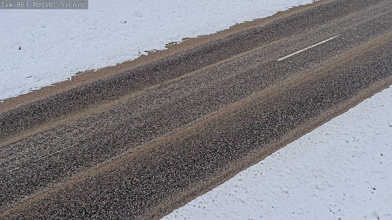 Kelikamerat Kuva Tie 863 Posio, Sirniö, Posio, Lappi