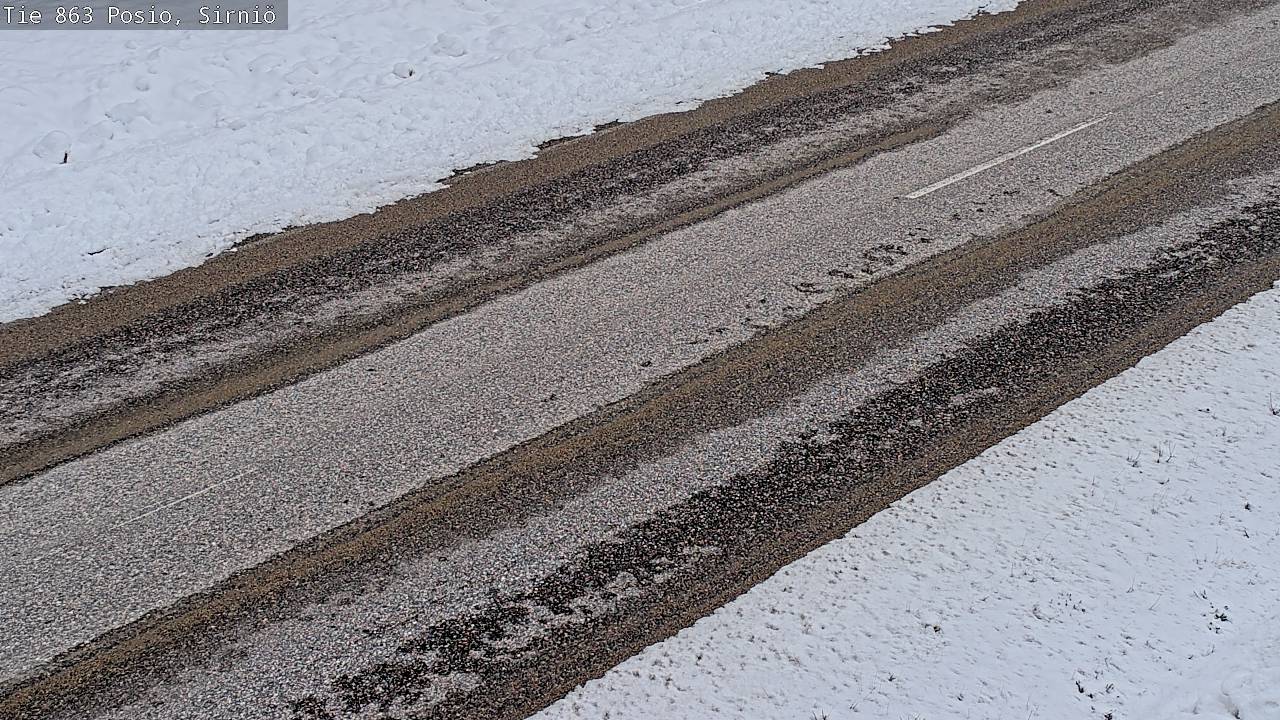 Weather Camera Image Road 863 Posio, Sirniö, Posio, Lappi