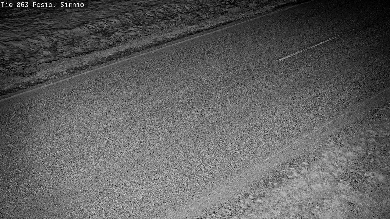 Weather Camera Image Road 863 Posio, Sirniö, Posio, Lappi