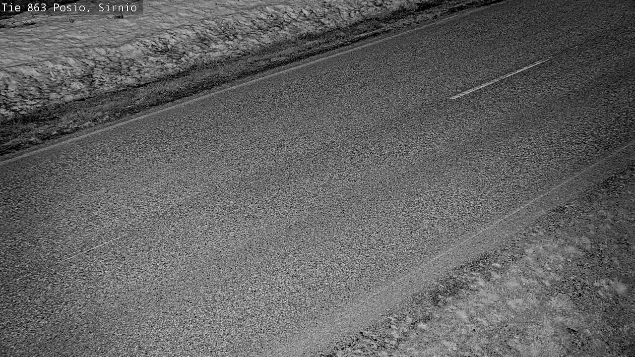 Weather Camera Image Road 863 Posio, Sirniö, Posio, Lappi