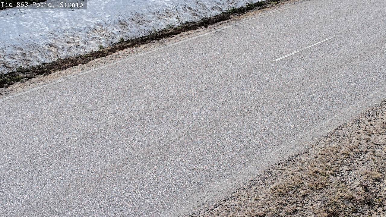 Kelikamerat Kuva Tie 863 Posio, Sirniö, Posio, Lappi