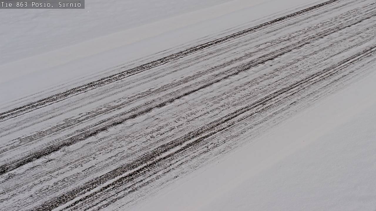 Weather Camera Image Road 863 Posio, Sirniö, Posio, Lappi