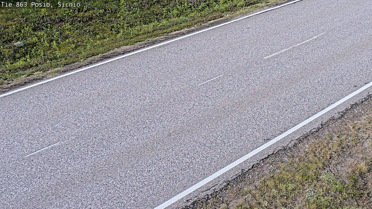 Weather Camera Image Road 863 Posio, Sirniö, Posio, Lappi