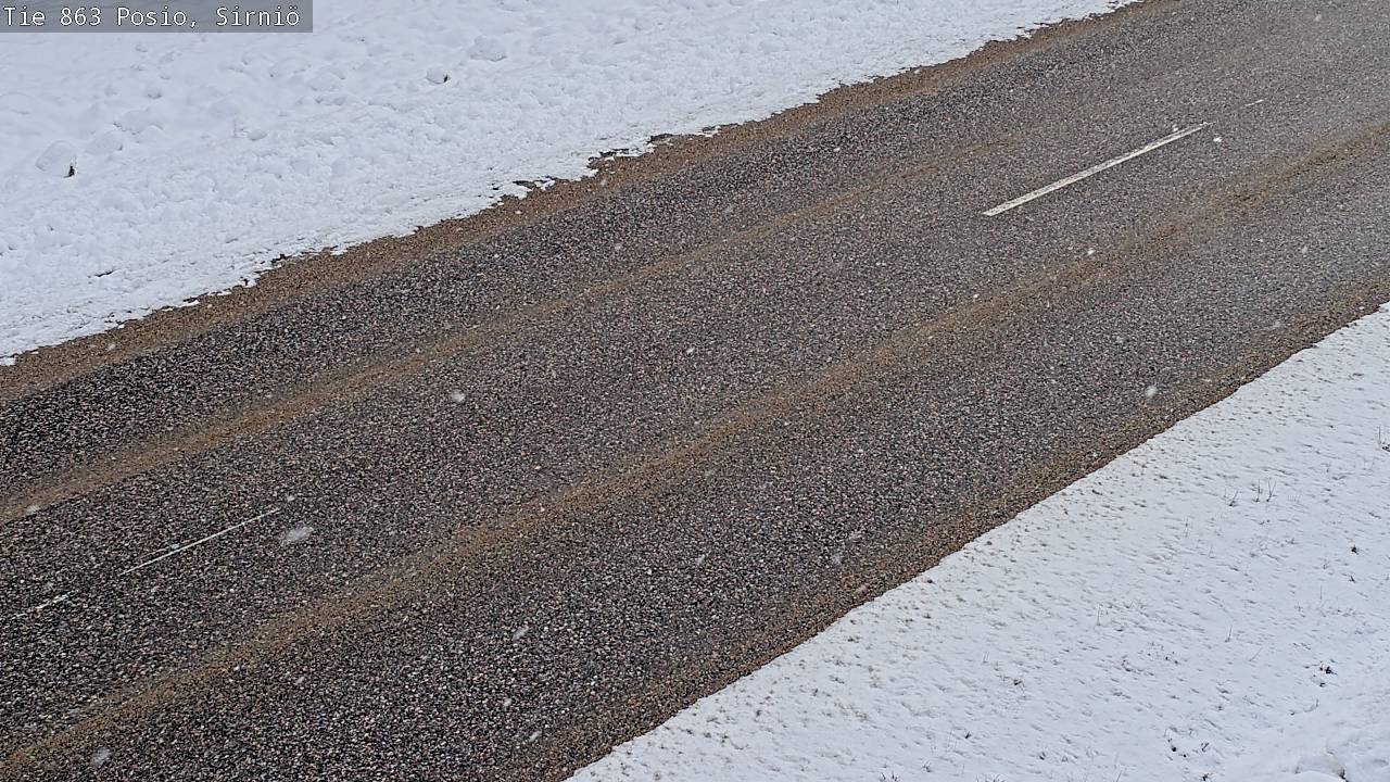 Kelikamerat Kuva Tie 863 Posio, Sirniö, Posio, Lappi