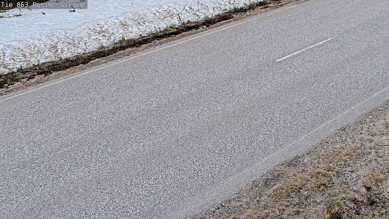Weather Camera Image Road 863 Posio, Sirniö, Posio, Lappi