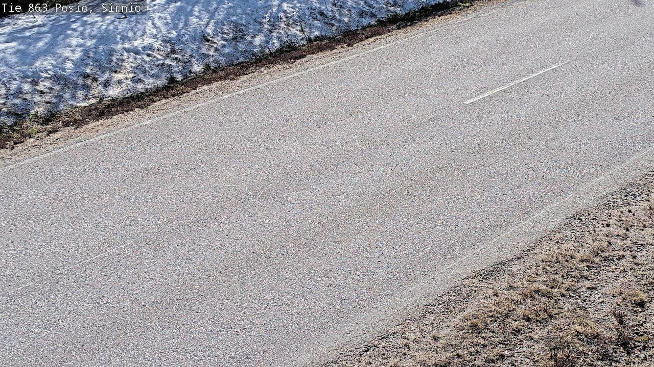 Kelikamerat Kuva Tie 863 Posio, Sirniö, Posio, Lappi