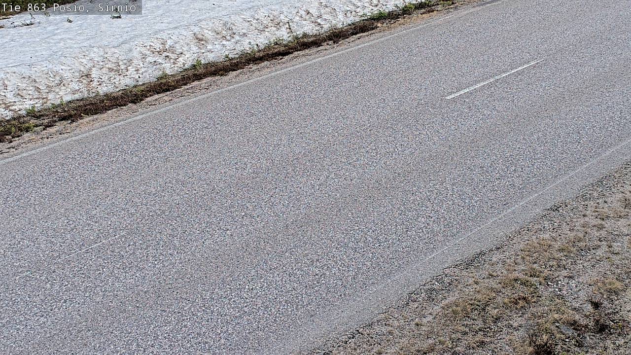 Kelikamerat Kuva Tie 863 Posio, Sirniö, Posio, Lappi