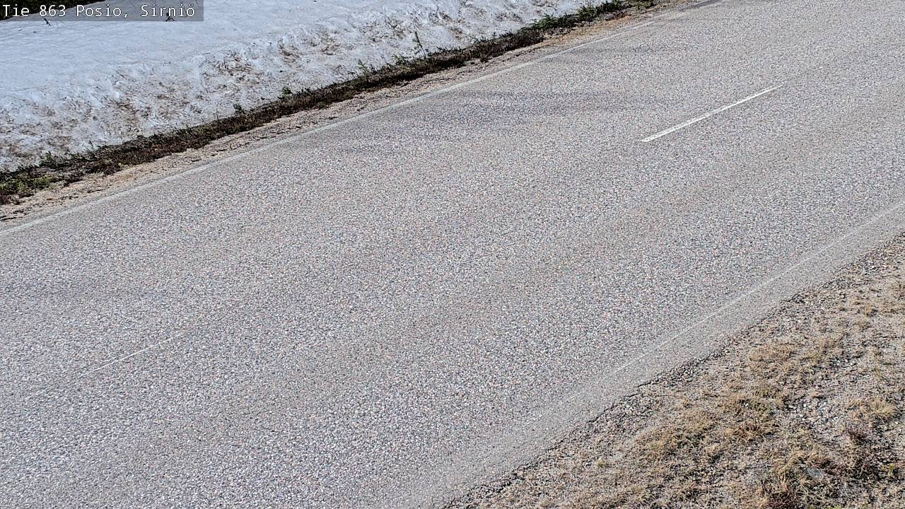 Kelikamerat Kuva Tie 863 Posio, Sirniö, Posio, Lappi
