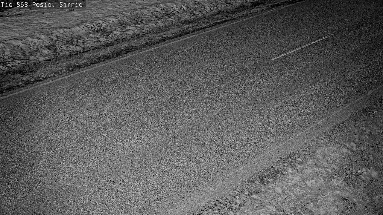 Weather Camera Image Road 863 Posio, Sirniö, Posio, Lappi