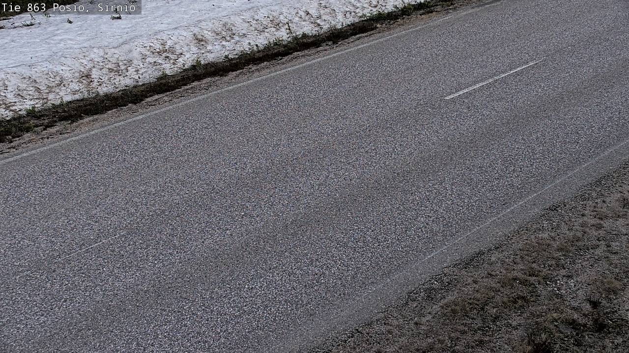 Kelikamerat Kuva Tie 863 Posio, Sirniö, Posio, Lappi
