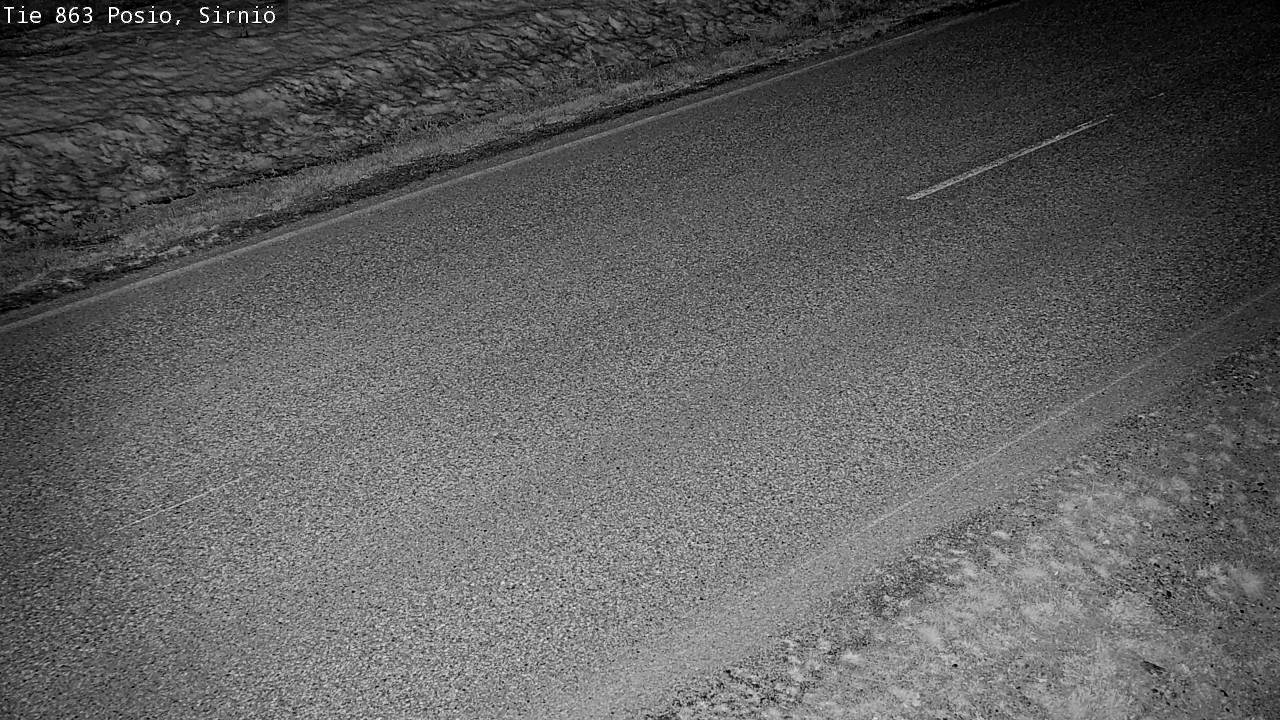 Weather Camera Image Road 863 Posio, Sirniö, Posio, Lappi