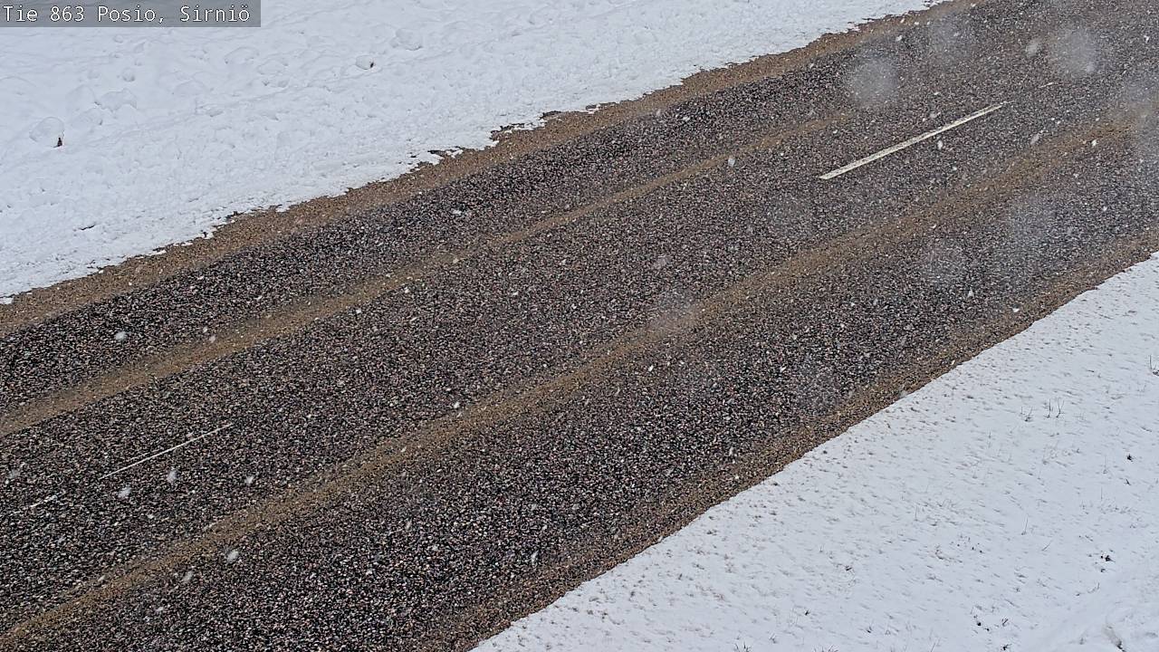 Kelikamerat Kuva Tie 863 Posio, Sirniö, Posio, Lappi