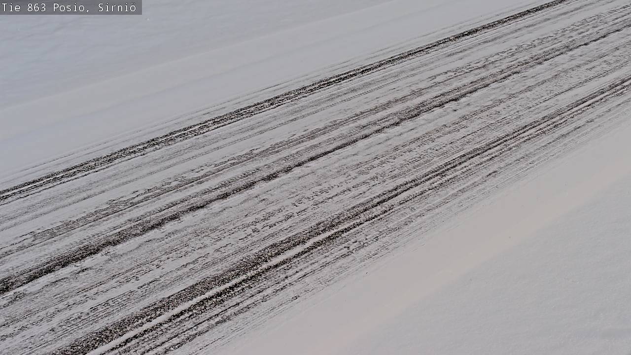 Weather Camera Image Road 863 Posio, Sirniö, Posio, Lappi