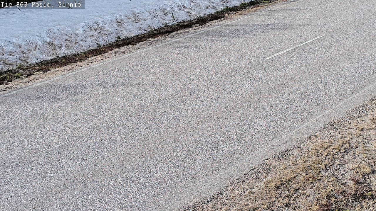 Kelikamerat Kuva Tie 863 Posio, Sirniö, Posio, Lappi