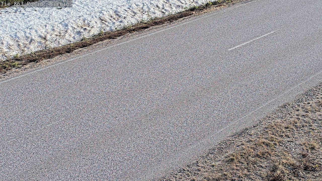 Kelikamerat Kuva Tie 863 Posio, Sirniö, Posio, Lappi