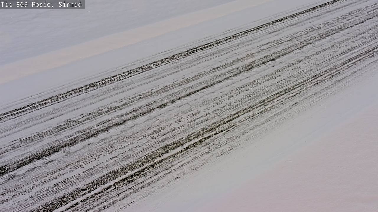 Weather Camera Image Väg 863 Posio, Sirniö, Posio, Lappi