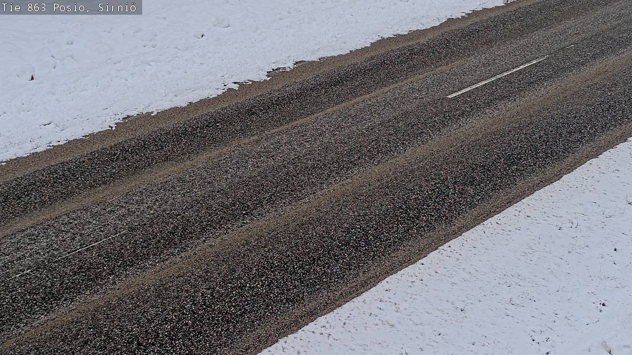 Kelikamerat Kuva Tie 863 Posio, Sirniö, Posio, Lappi