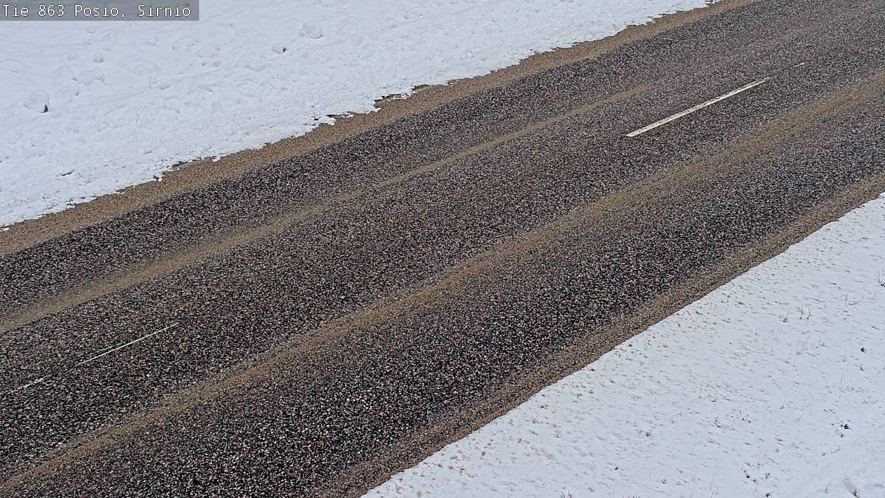 Kelikamerat Kuva Tie 863 Posio, Sirniö, Posio, Lappi