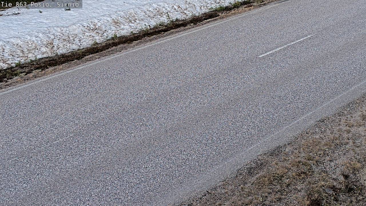 Weather Camera Image Road 863 Posio, Sirniö, Posio, Lappi