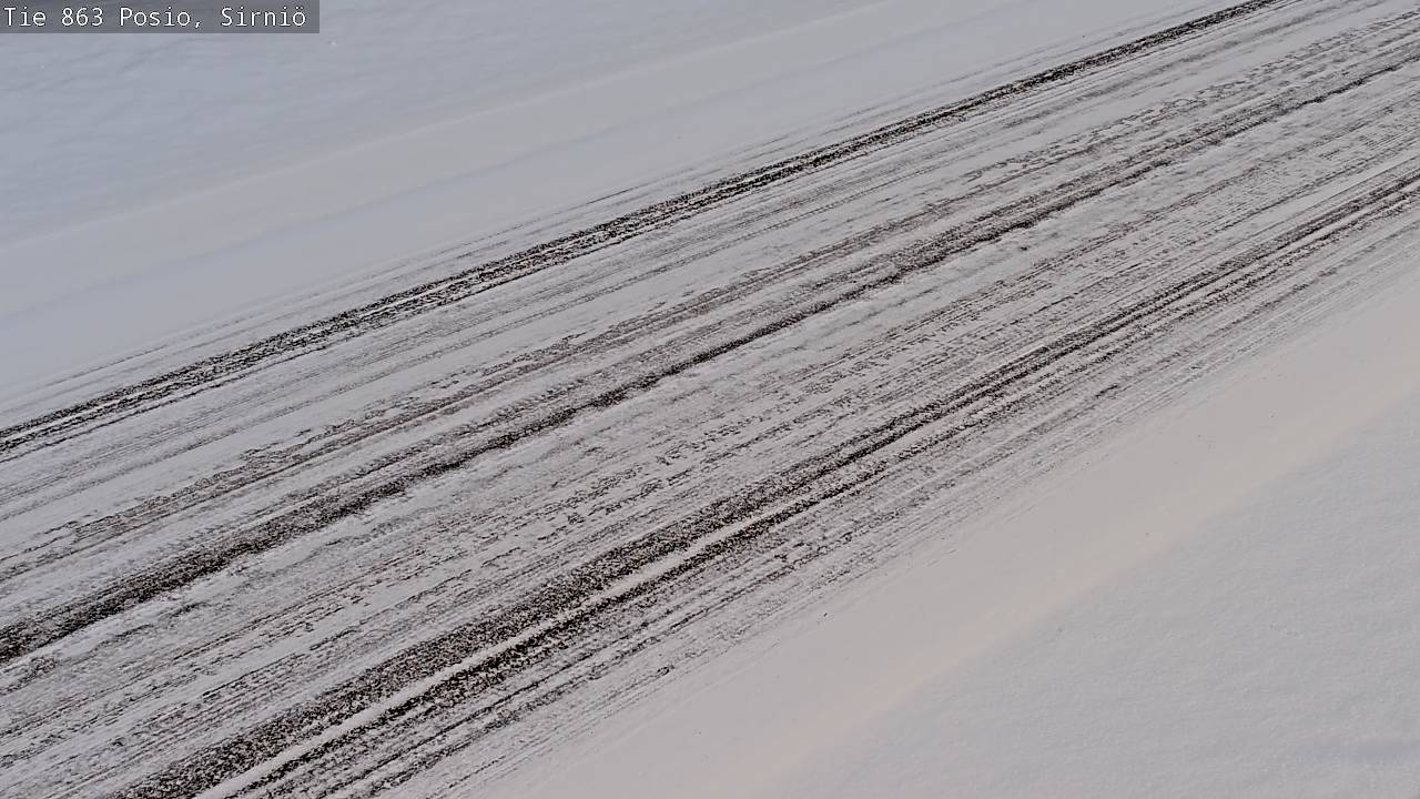 Weather Camera Image Road 863 Posio, Sirniö, Posio, Lappi