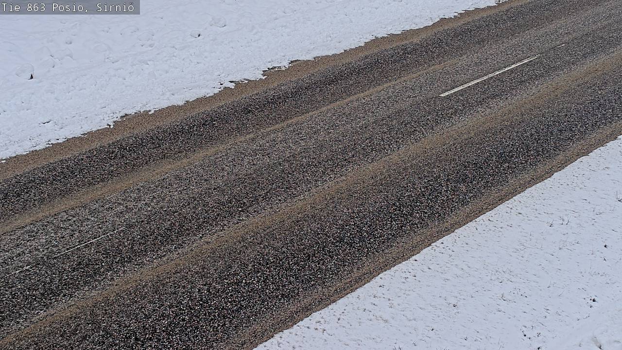 Kelikamerat Kuva Tie 863 Posio, Sirniö, Posio, Lappi