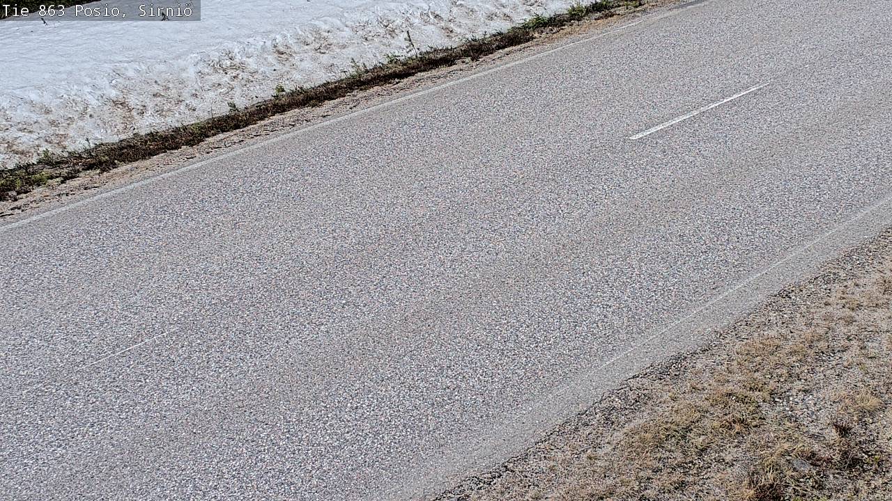 Kelikamerat Kuva Tie 863 Posio, Sirniö, Posio, Lappi