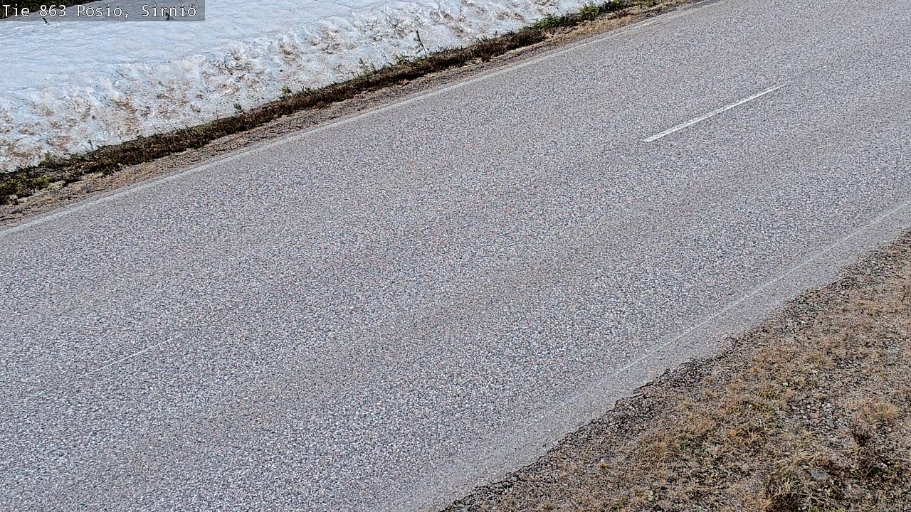 Kelikamerat Kuva Tie 863 Posio, Sirniö, Posio, Lappi