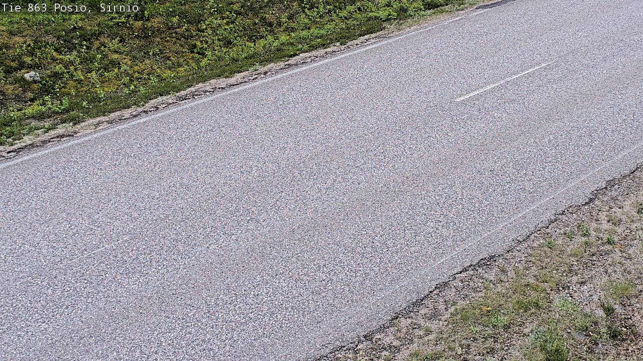 Weather Camera Image Väg 863 Posio, Sirniö, Posio, Lappi