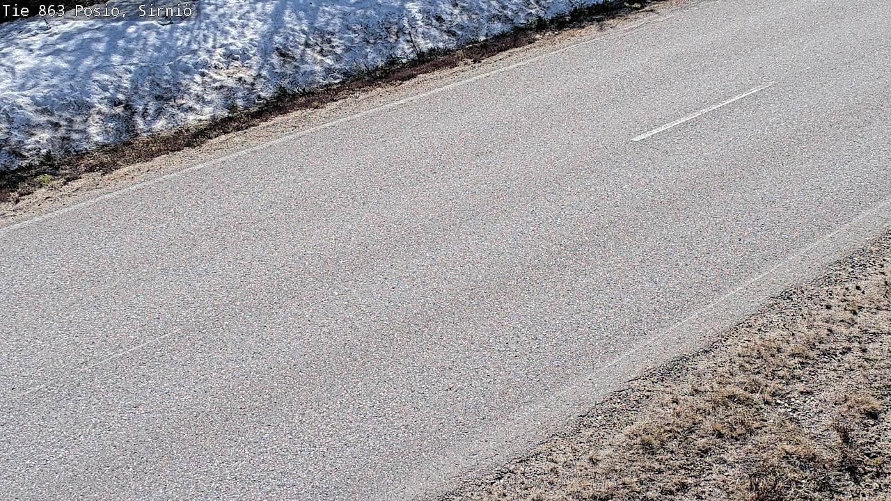 Kelikamerat Kuva Tie 863 Posio, Sirniö, Posio, Lappi