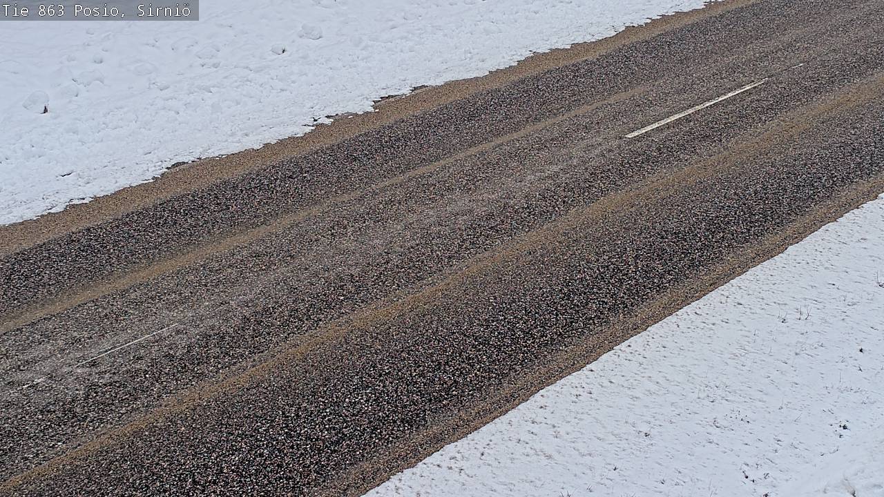 Weather Camera Image Road 863 Posio, Sirniö, Posio, Lappi