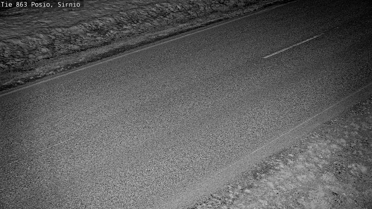 Weather Camera Image Road 863 Posio, Sirniö, Posio, Lappi