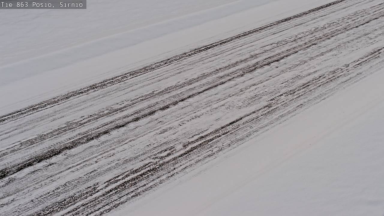 Kelikamerat Kuva Tie 863 Posio, Sirniö, Posio, Lappi