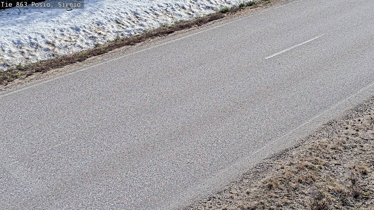 Kelikamerat Kuva Tie 863 Posio, Sirniö, Posio, Lappi