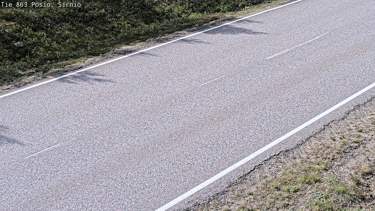 Kelikamerat Kuva Tie 863 Posio, Sirniö, Posio, Lappi