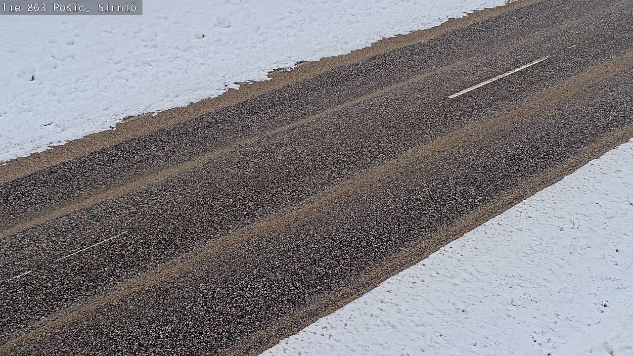 Weather Camera Image Road 863 Posio, Sirniö, Posio, Lappi