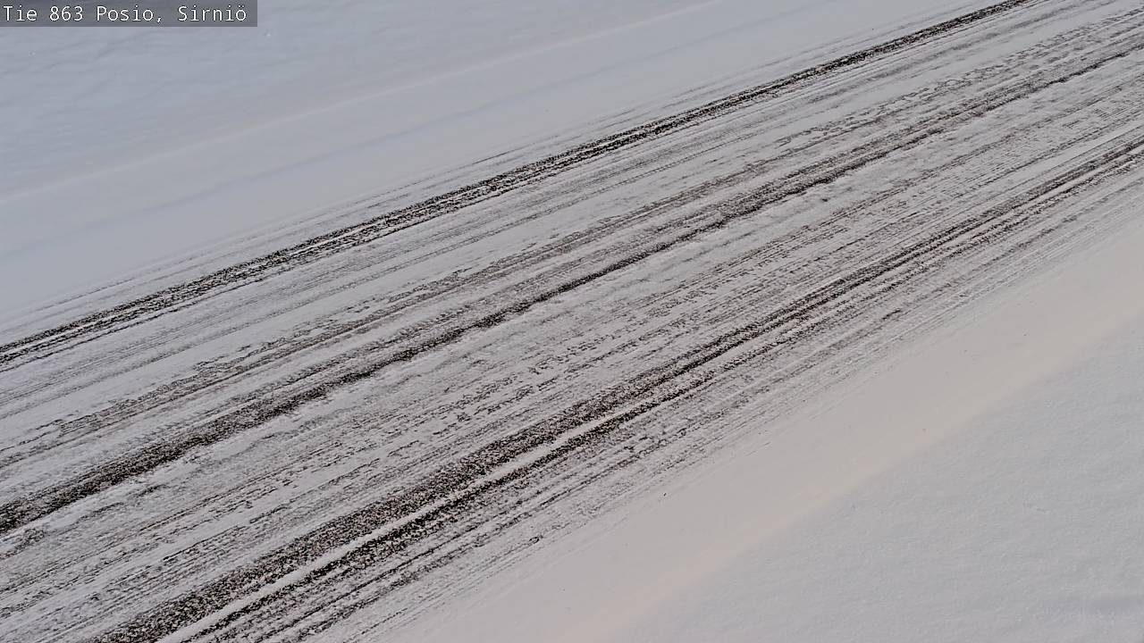 Weather Camera Image Road 863 Posio, Sirniö, Posio, Lappi
