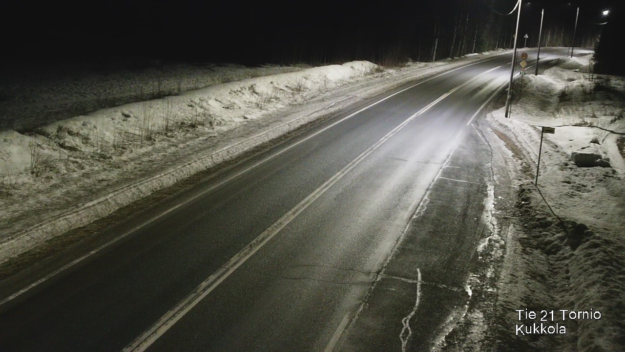 Kelikamerat Kuva Tie 21 Tornio, Kukkola, Tornio, Lappi