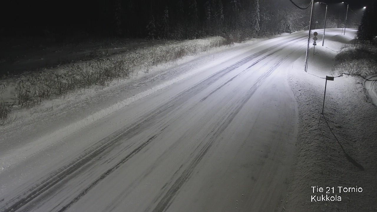 Kelikamerat Kuva Tie 21 Tornio, Kukkola, Tornio, Lappi