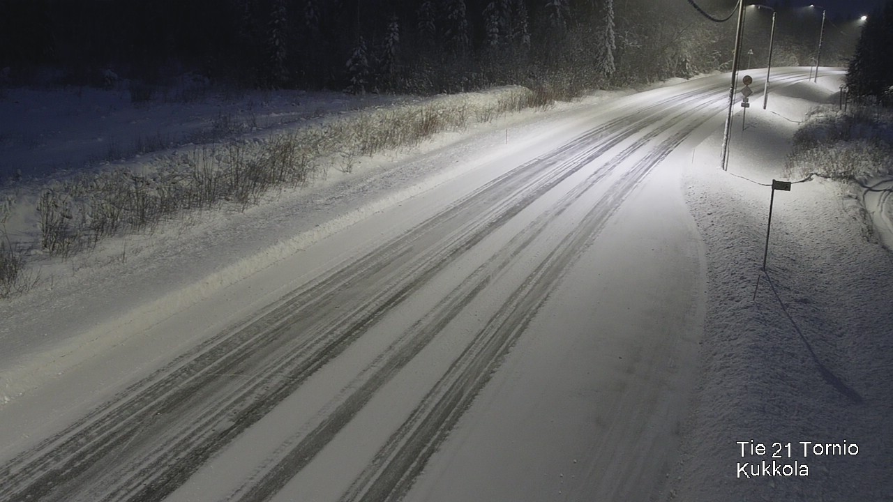 Kelikamerat Kuva Tie 21 Tornio, Kukkola, Tornio, Lappi