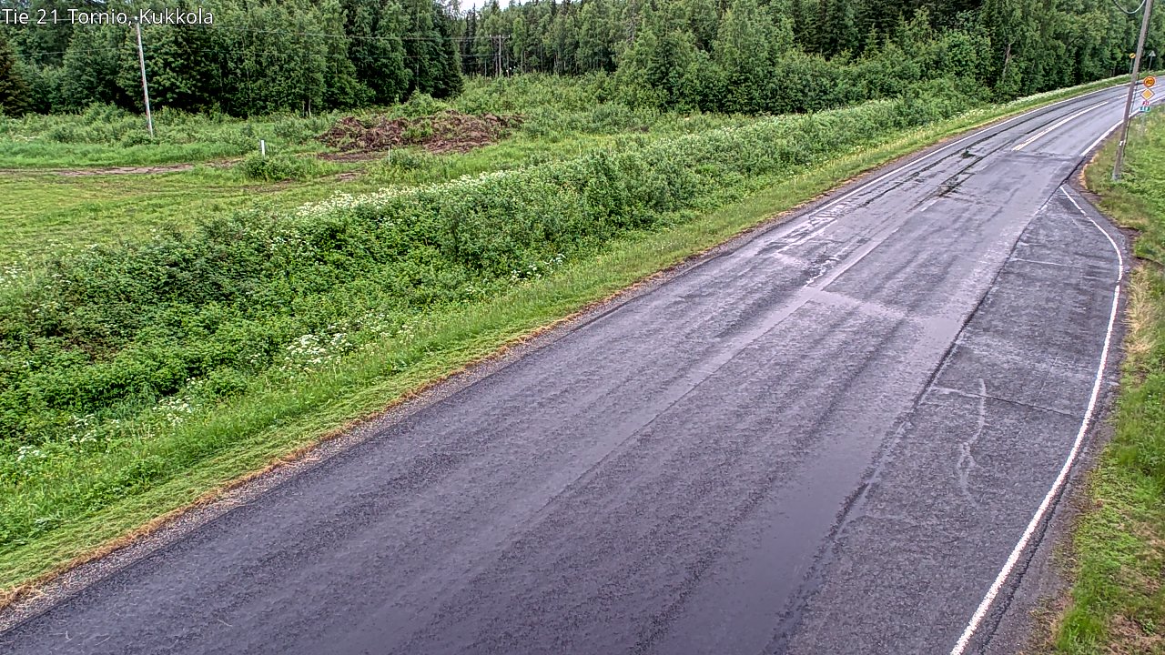 Kelikamerat Kuva Tie 21 Tornio, Kukkola, Tornio, Lappi